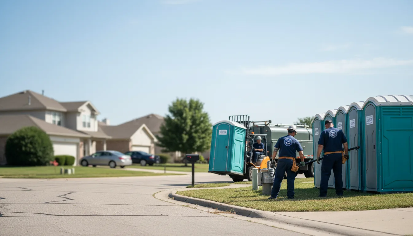 Porta Potty Rental in Schulter, OK near me